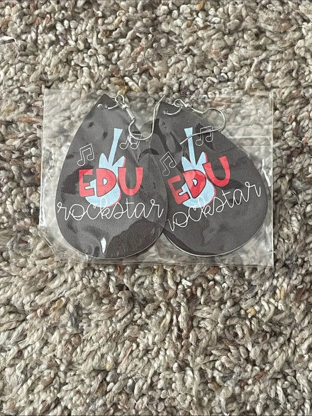 Teachers Rock Earrings